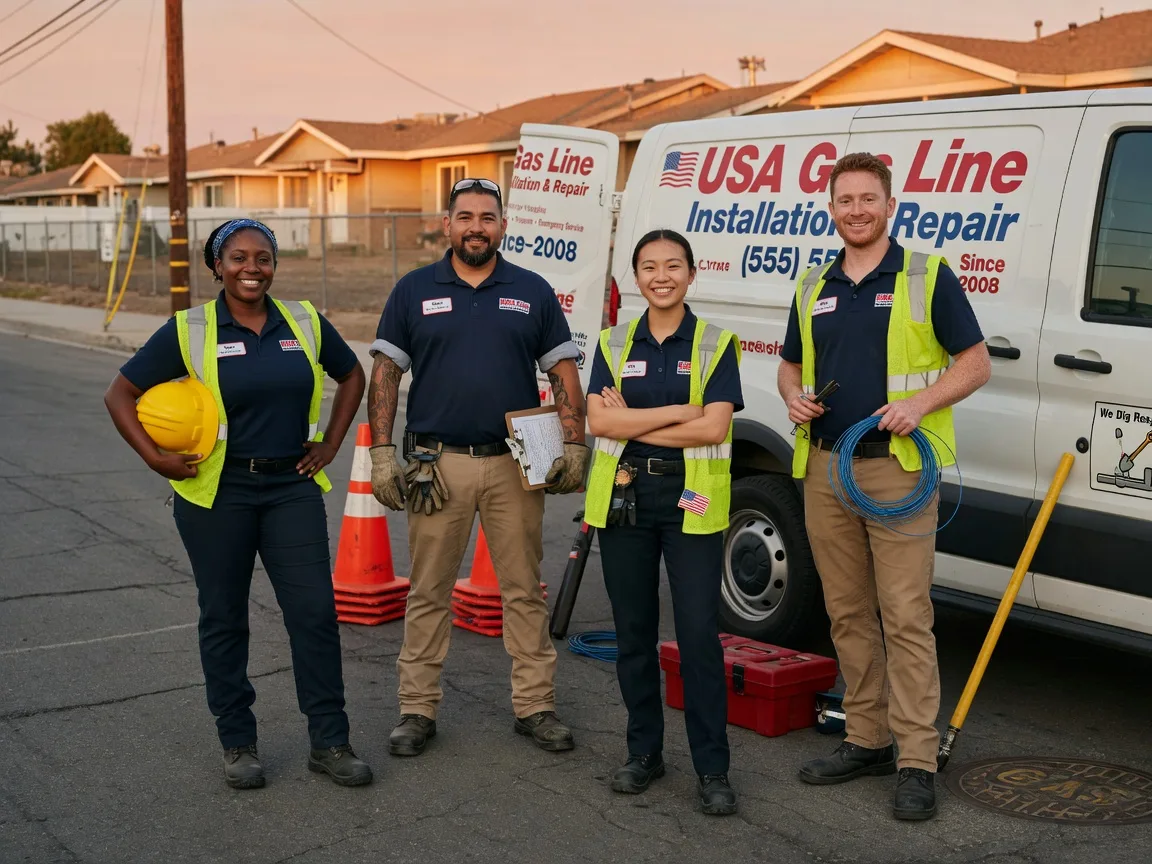 Gas Line Installation company in Katy, TX